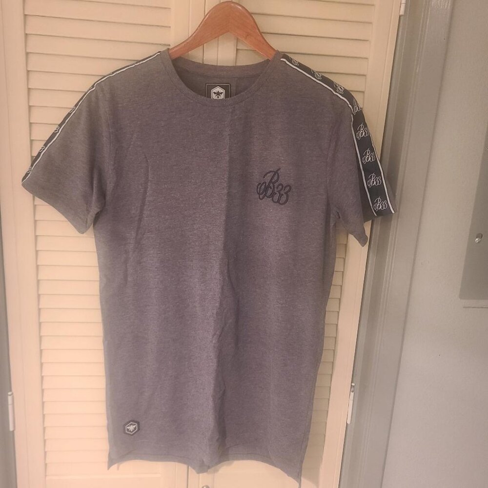BEE Inspired B33 Men's Charcoal Gray T Shirt Medium